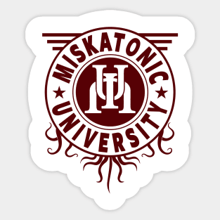 MISKATONIC UNIVERSITY SHIRT, CTHULHU TSHIRT, LOVECRAFT Sticker